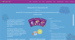 Desktop Screenshot of discoveryschemeofwork.com